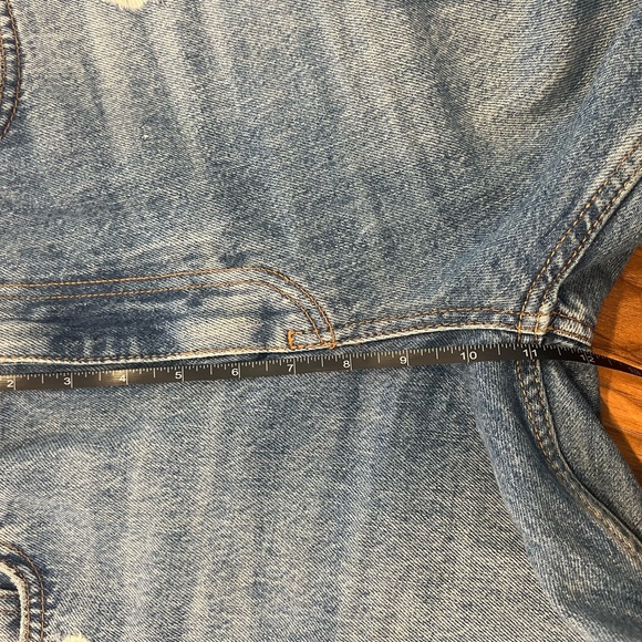 Mango Ripped High Rise Straight Jeans - Picture 9 of 10